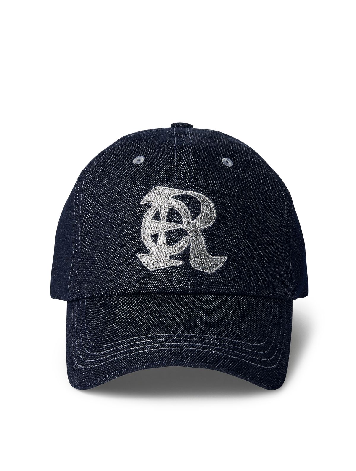 르아르베이(LEAREVEY) LE AREVEY Re SYMBOL BALLCAP DEEP BLUE DENIM