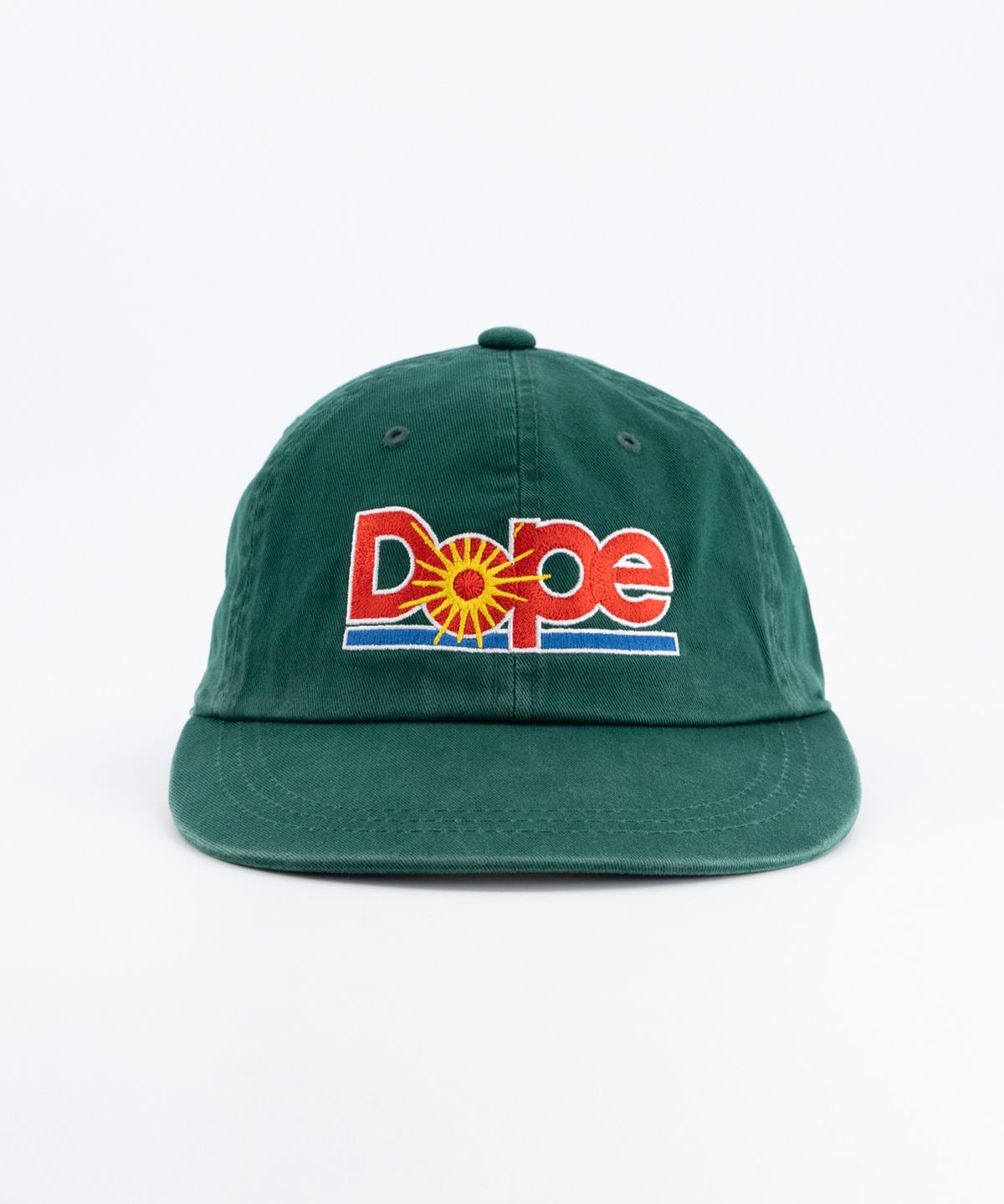 아노트(ANNOT) DOPE 롱 빌 워싱 캡 그린