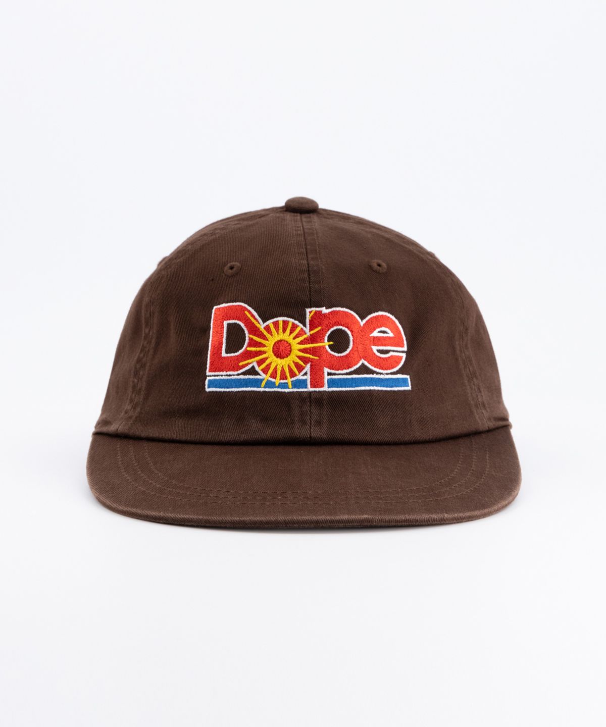 아노트(ANNOT) DOPE 롱 빌 워싱 캡 브라운