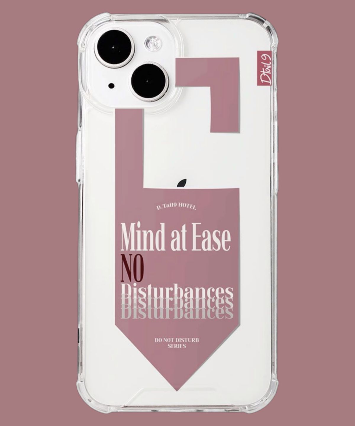 디테일나인(DTAIL9) 아이폰 케이스 [Door Sign] ver.5 Mind at Ease, No Disturbances