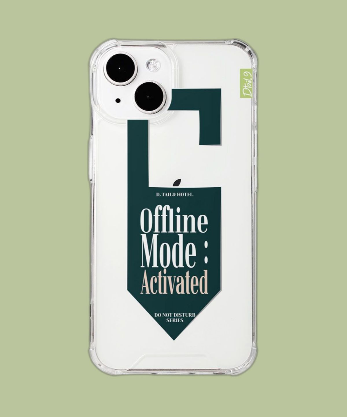 디테일나인(DTAIL9) 아이폰 케이스 [Door Sign] ver.11 Offline Mode Activated