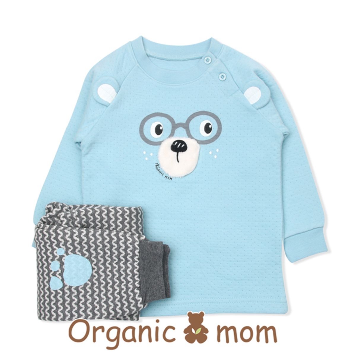 오가닉맘(ORGANICMOM) 로이민트 긴소내의(MEW1EE02)