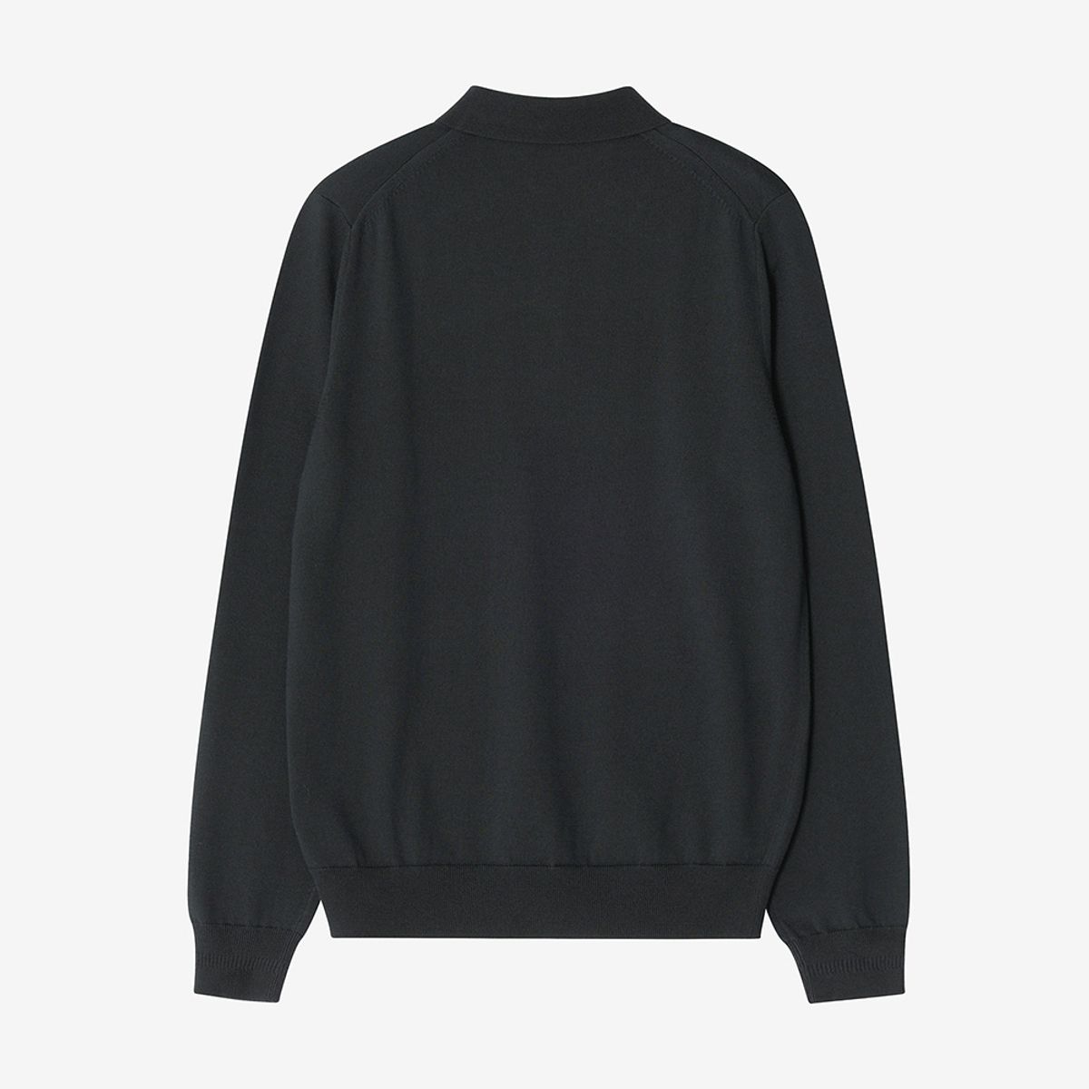 프레드페리(FRED PERRY) [Sharp] 롱 슬리브 클래식 니트 셔츠 - 나이트그린 AFPM2434535-T61