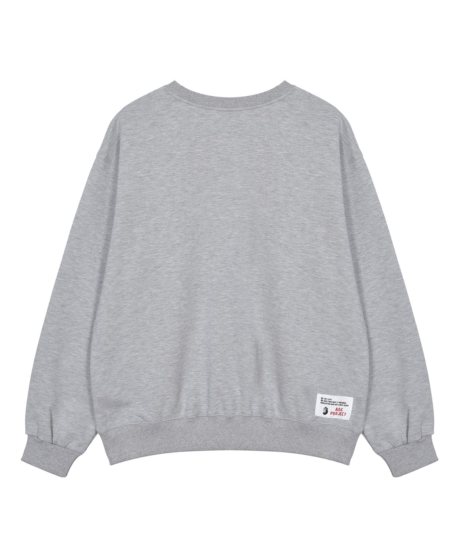 MUSINSA | AOG PROJECT Vintage 77 Logo Overfit Heavy Sweat (M