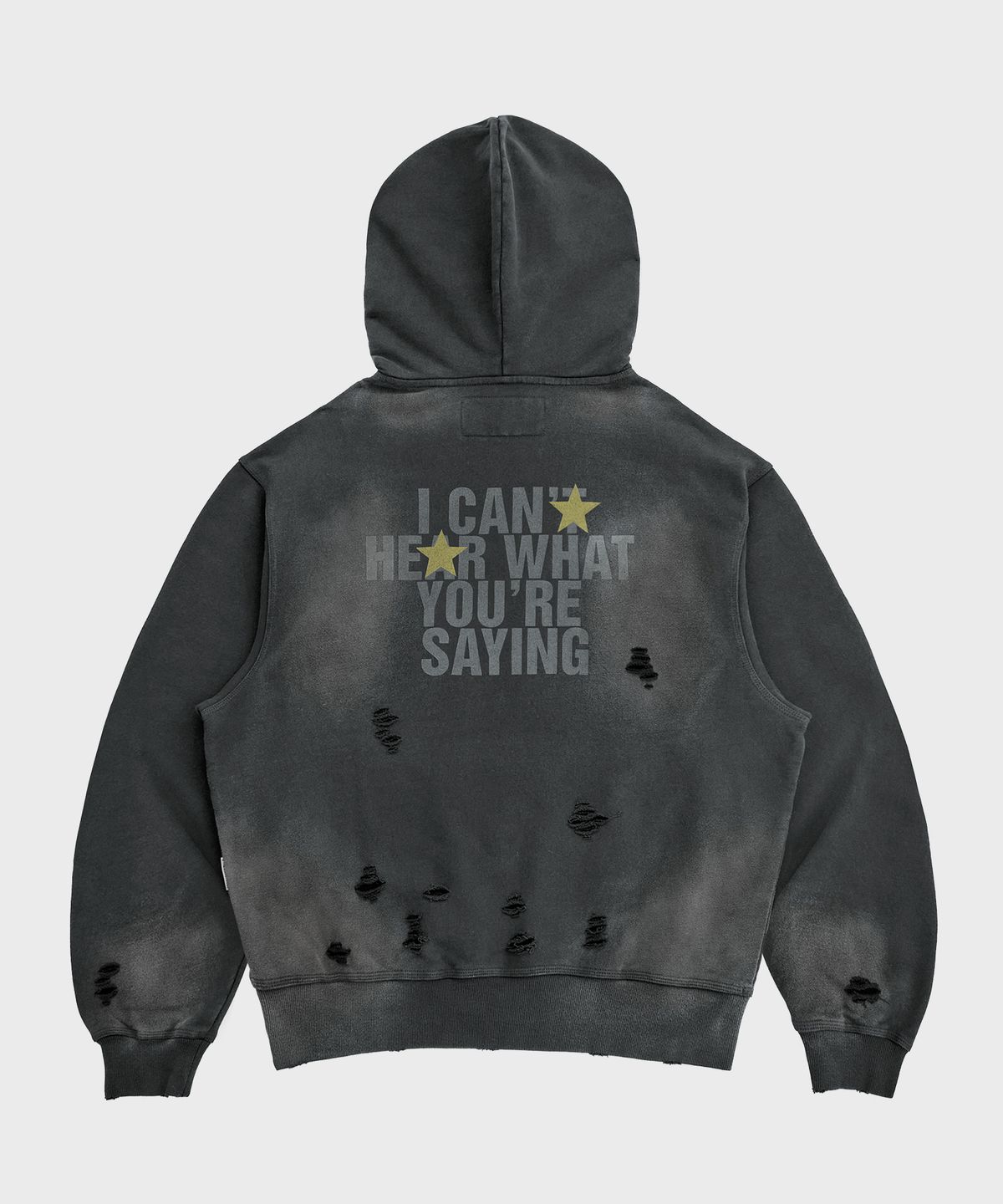더바이닐하우스(THEVINYLHOUSE) DYING STAR HOODIE BLACK