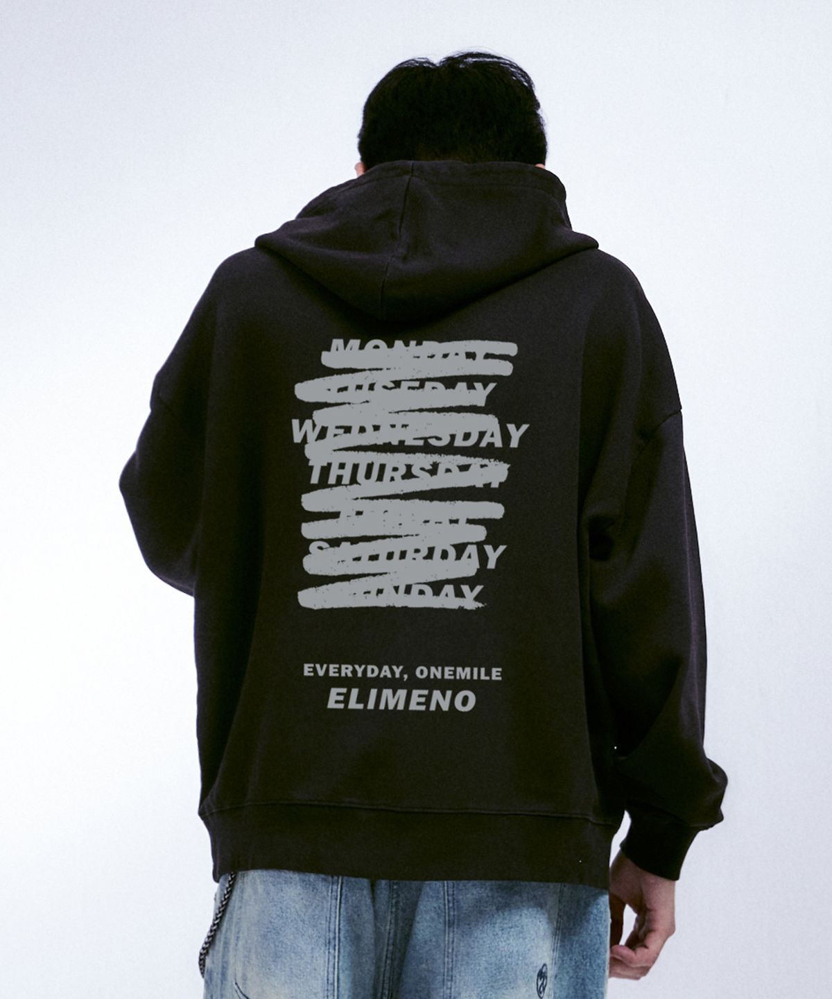 엘리메노(ELIMENO) EL 낫올웨이 피그먼트 후드티셔츠 2Color