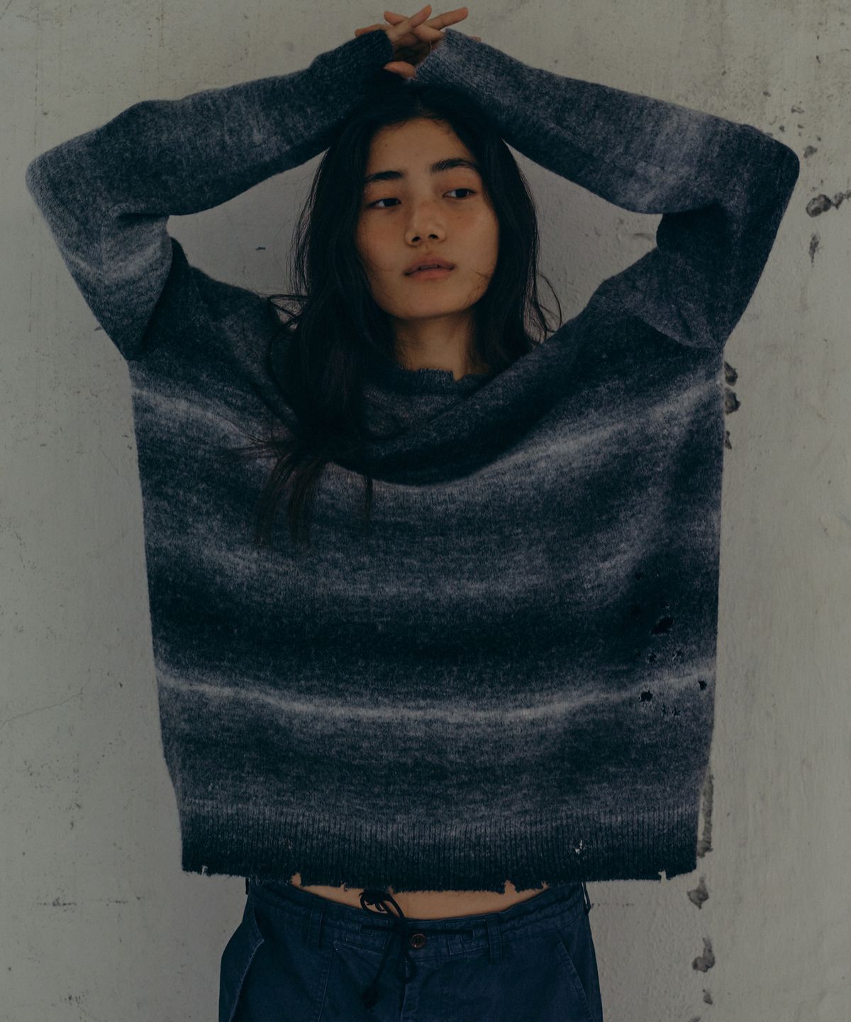 프리터(FRITUR) Gradation Knit 2Color_F243KN02