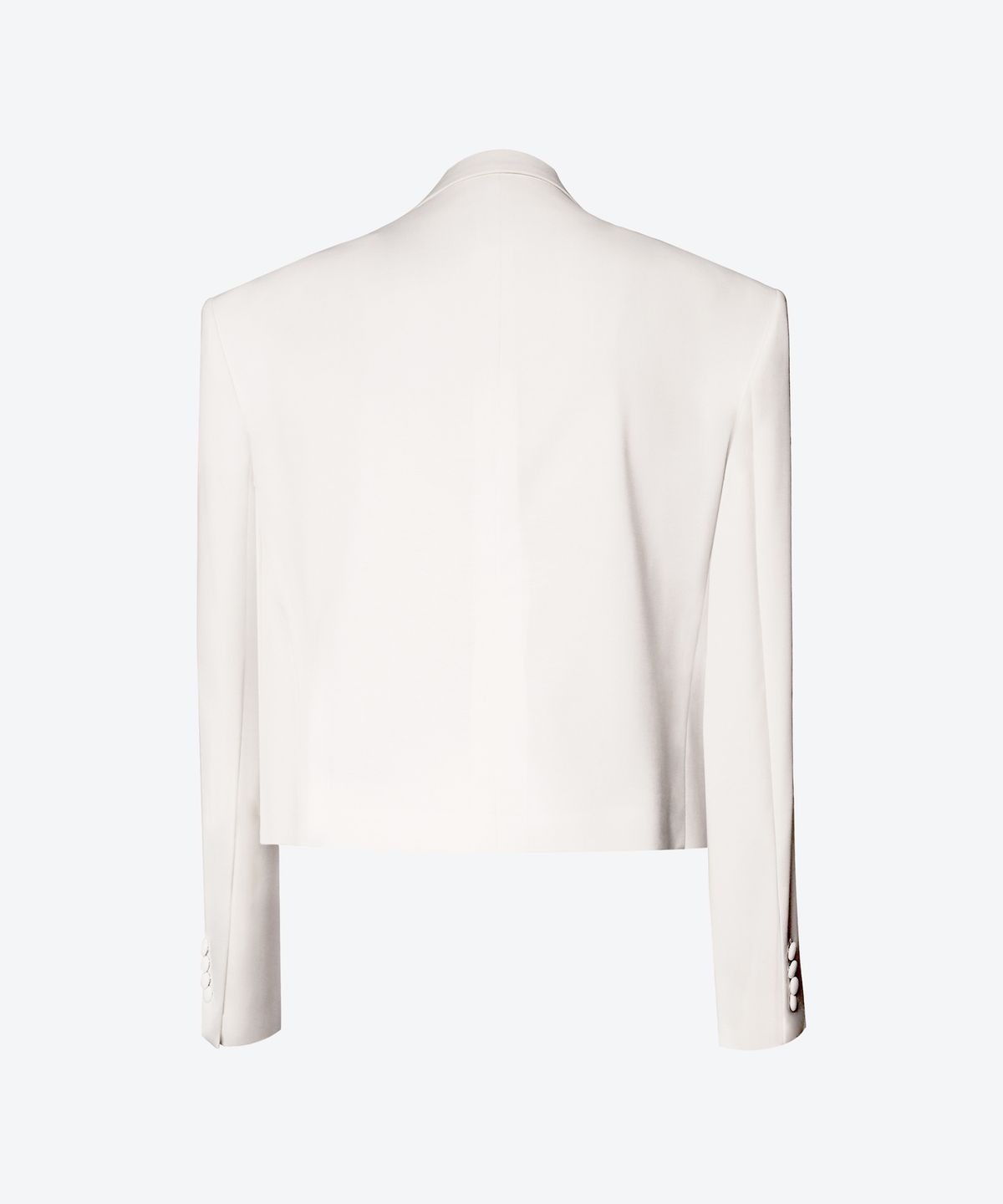 언티지(UNTAGE) 울 턱시도 크롭 자켓[White(UNISEX)]_UTH-FB10