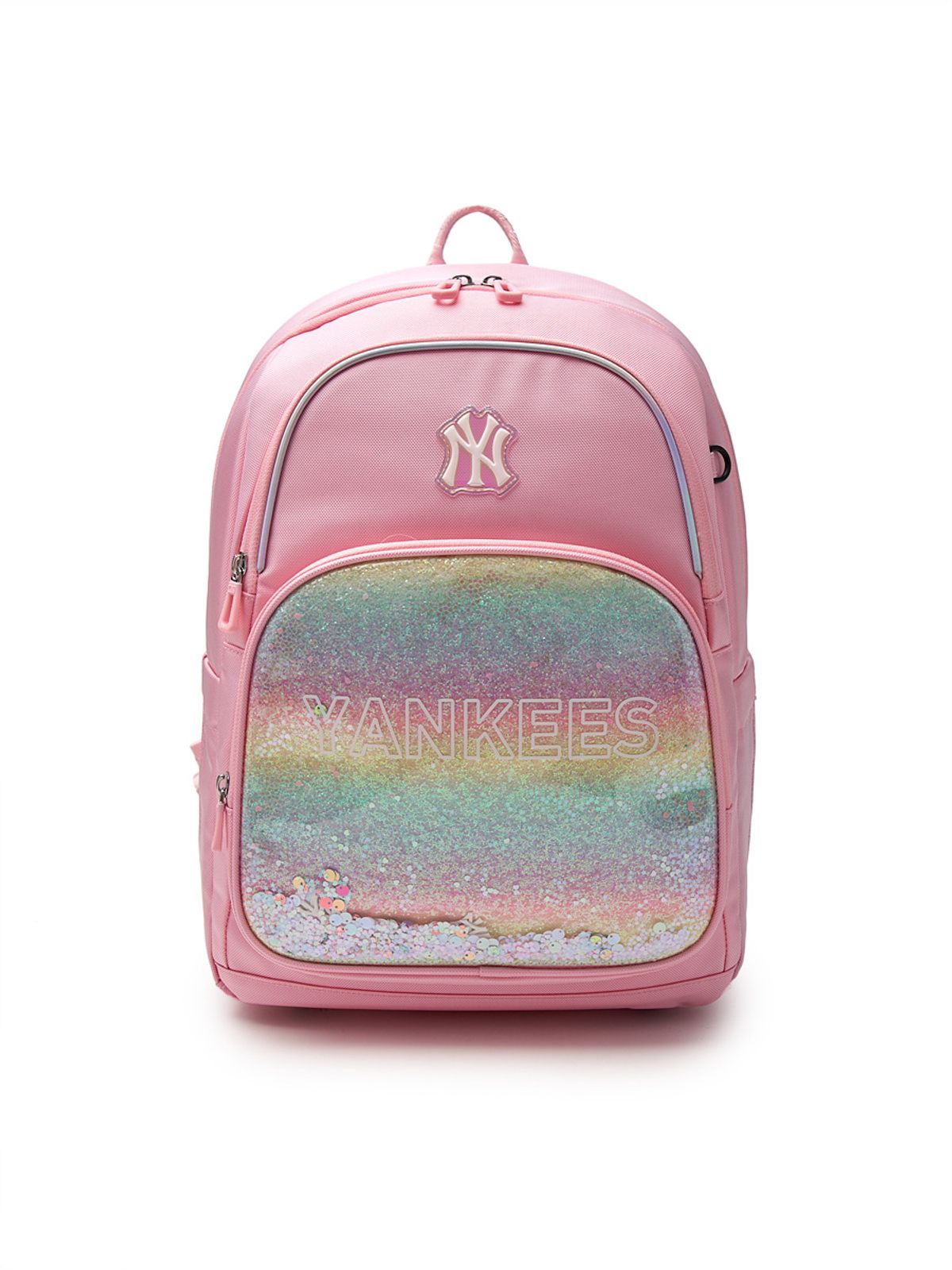 엠엘비 키즈(MLB KIDS) 샤이니 책가방 세트 NY (L.Pink)