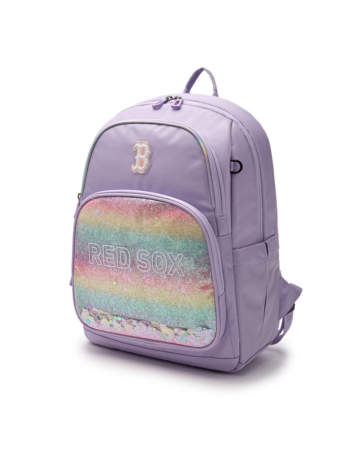 엠엘비 키즈(MLB KIDS) 샤이니 책가방 세트 BOS (L.Lavender)