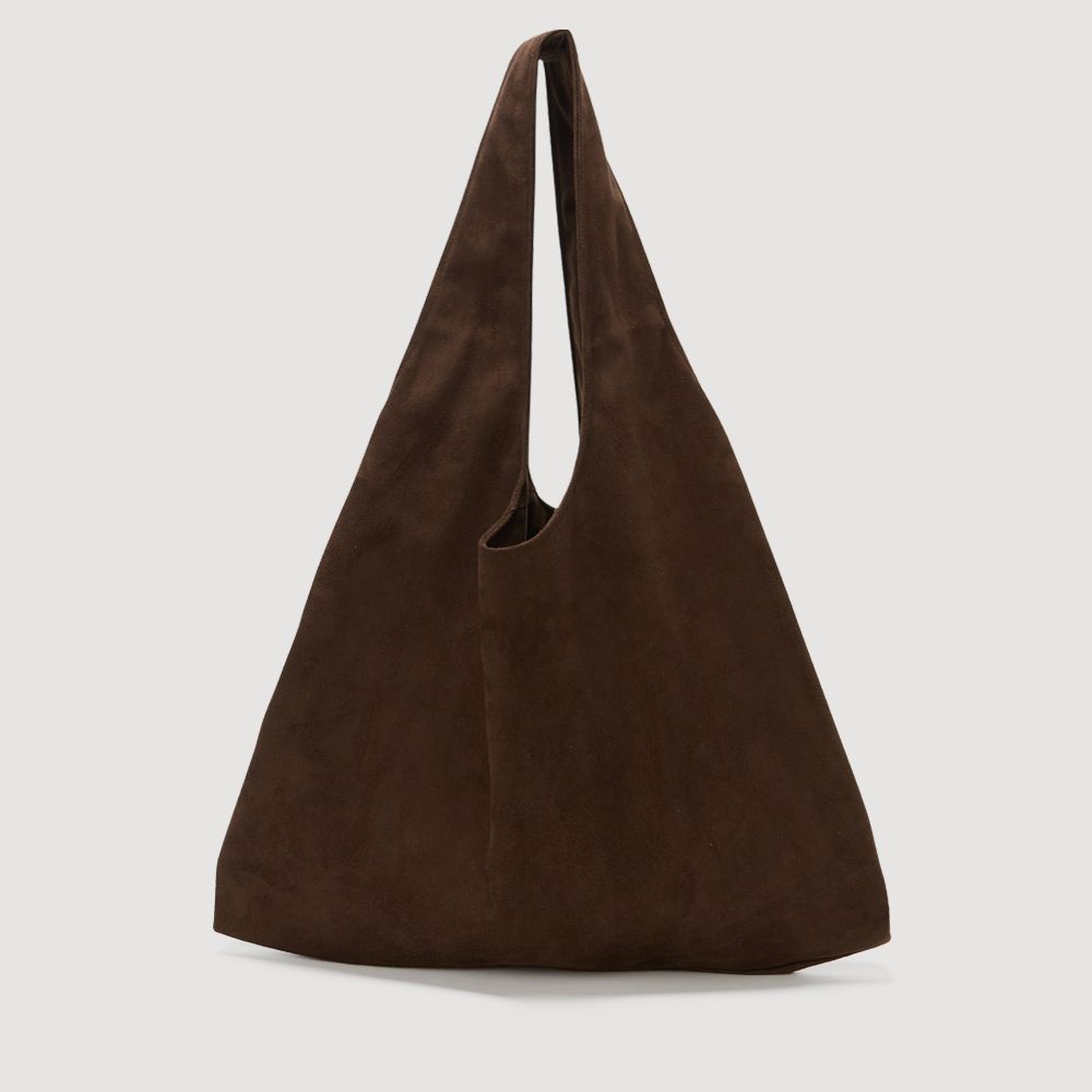 MUSINSA公式 | FLOR Flor Market Bag Suede Brown