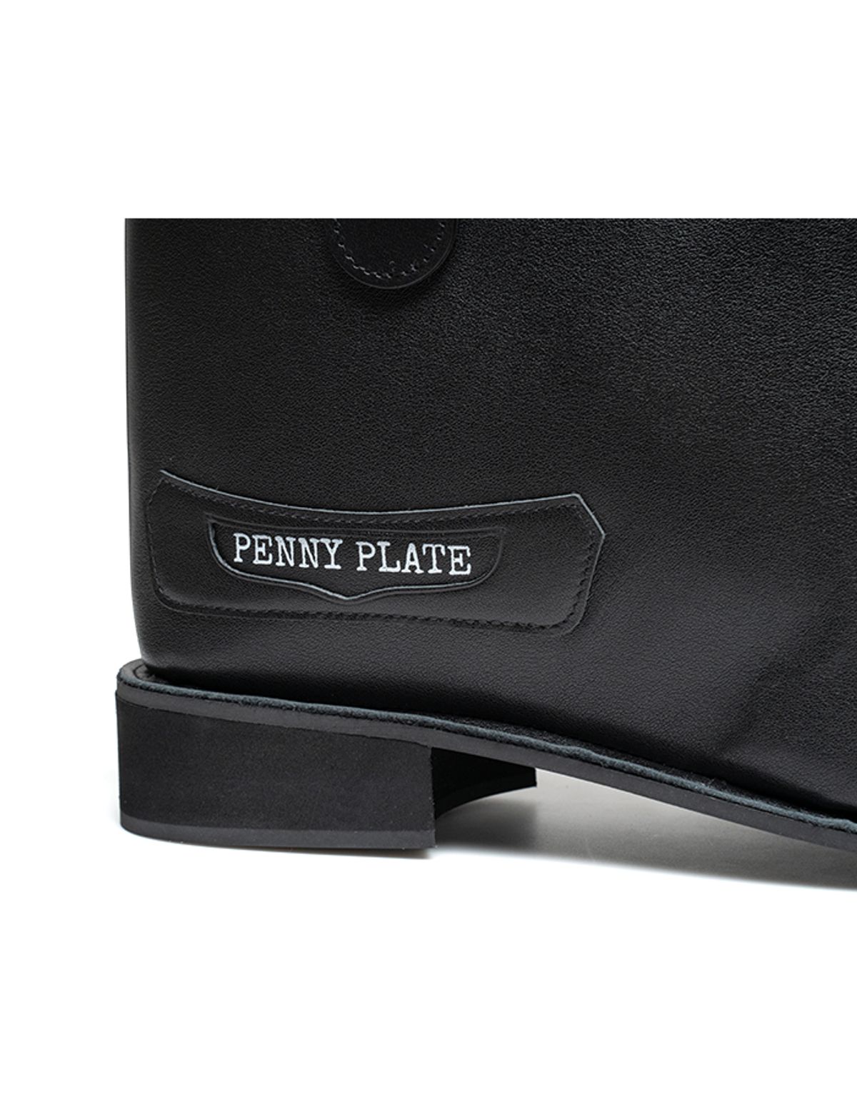 페니플레이트(PENNYPLATE) 카우레더 아웃솔 스탭백 (STEPBAG)