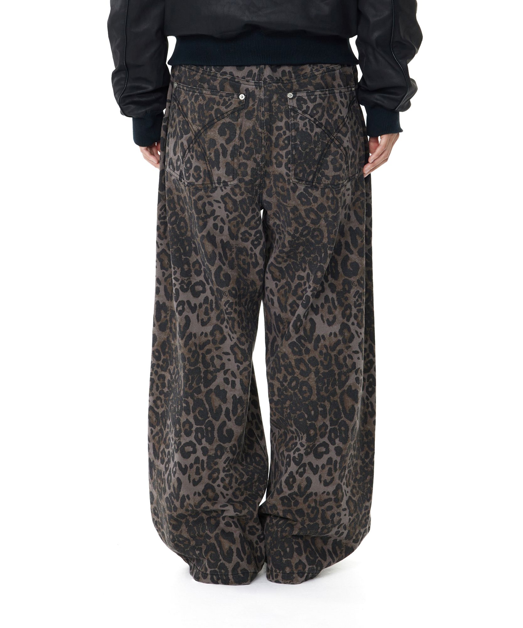AAKAM ■ Leopard Pattern Cotton Pants MUSINSA | AAKAM Leopard Pattern Cotton Pants (Brown)
