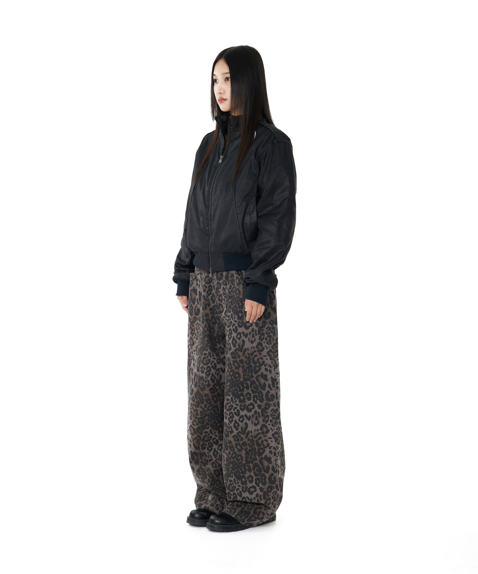 AAKAM ■ Leopard Pattern Cotton Pants MUSINSA | AAKAM Leopard Pattern Cotton Pants (Purple)