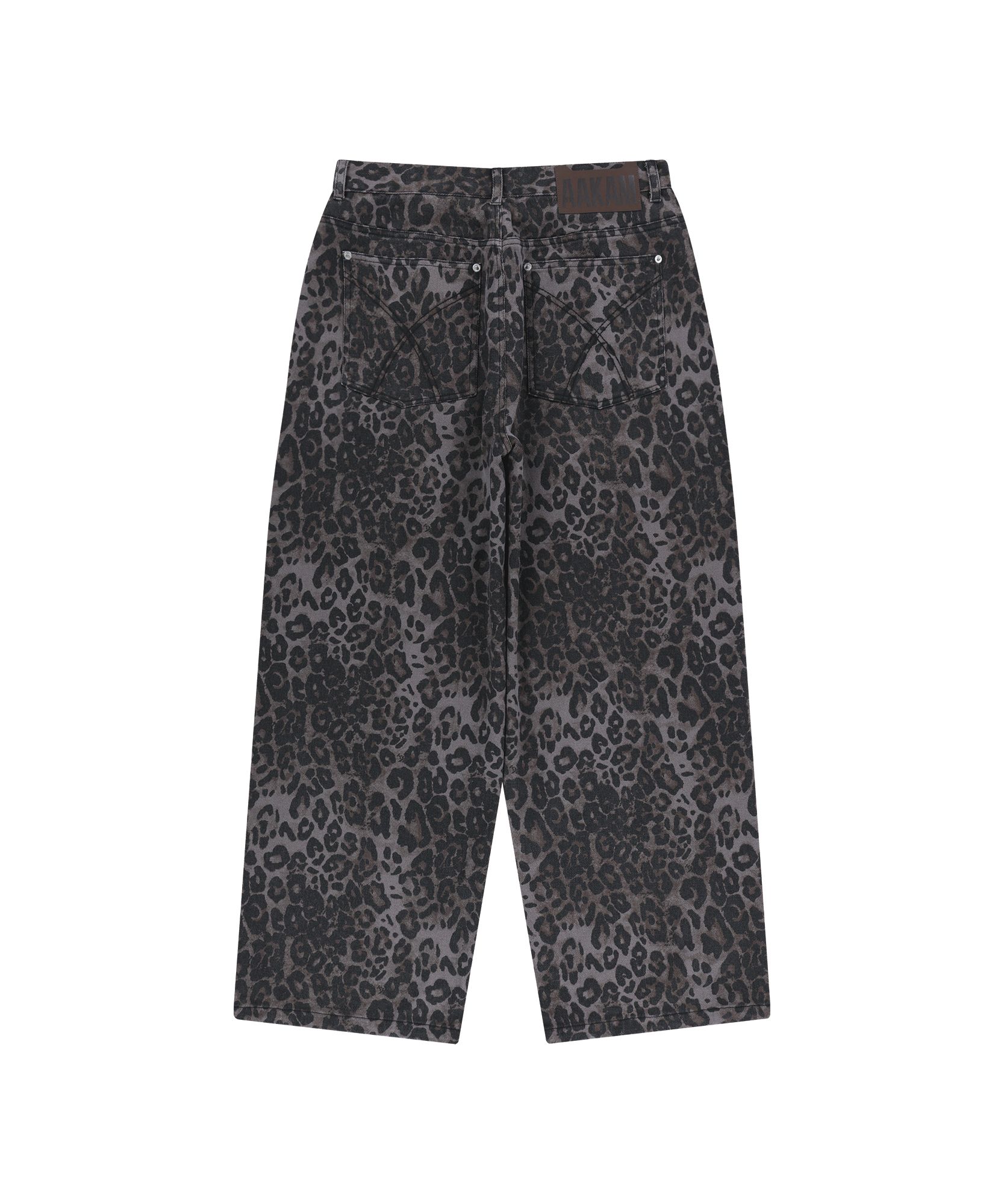AAKAM ■ Leopard Pattern Cotton Pants MUSINSA | AAKAM Leopard Pattern Cotton Pants (Purple)