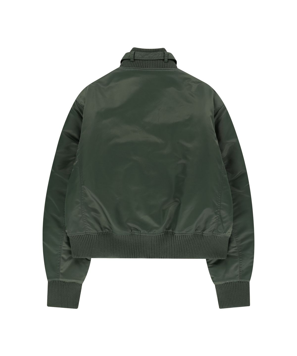 아캄(AAKAM) High-Neck Bomber Jacket (Khaki)