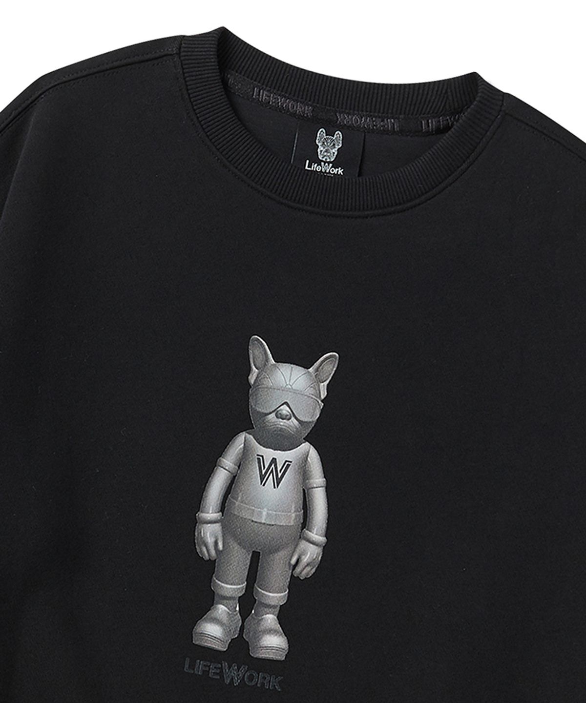 라이프워크 키즈(LIFEWORK KIDS) 키즈) 3D 피규어 맨투맨