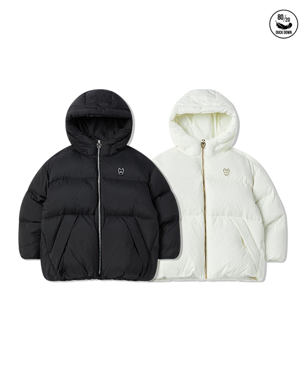 라이프워크 키즈(LIFEWORK KIDS) 키즈) 베이직 후드 다운 점퍼