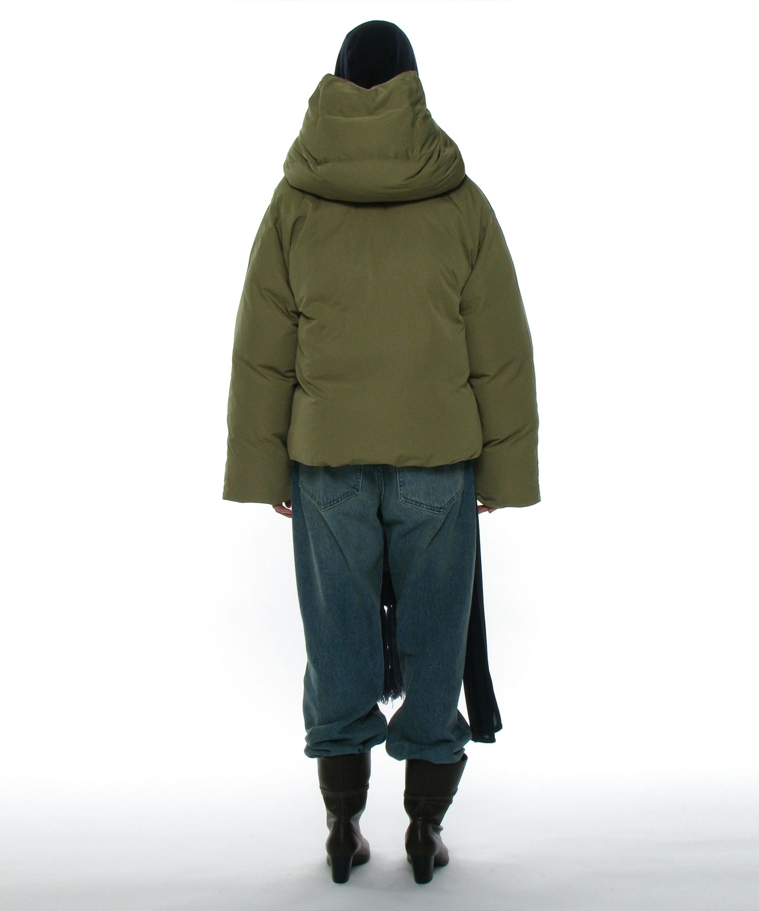 ★PARTIMENTO★ 3M Thinsulate Wide Shawl Collar Parka Red PW- MUSINSA | PARTIMENTO WOMEN 3M Thinsulate Wide Shawl Collar