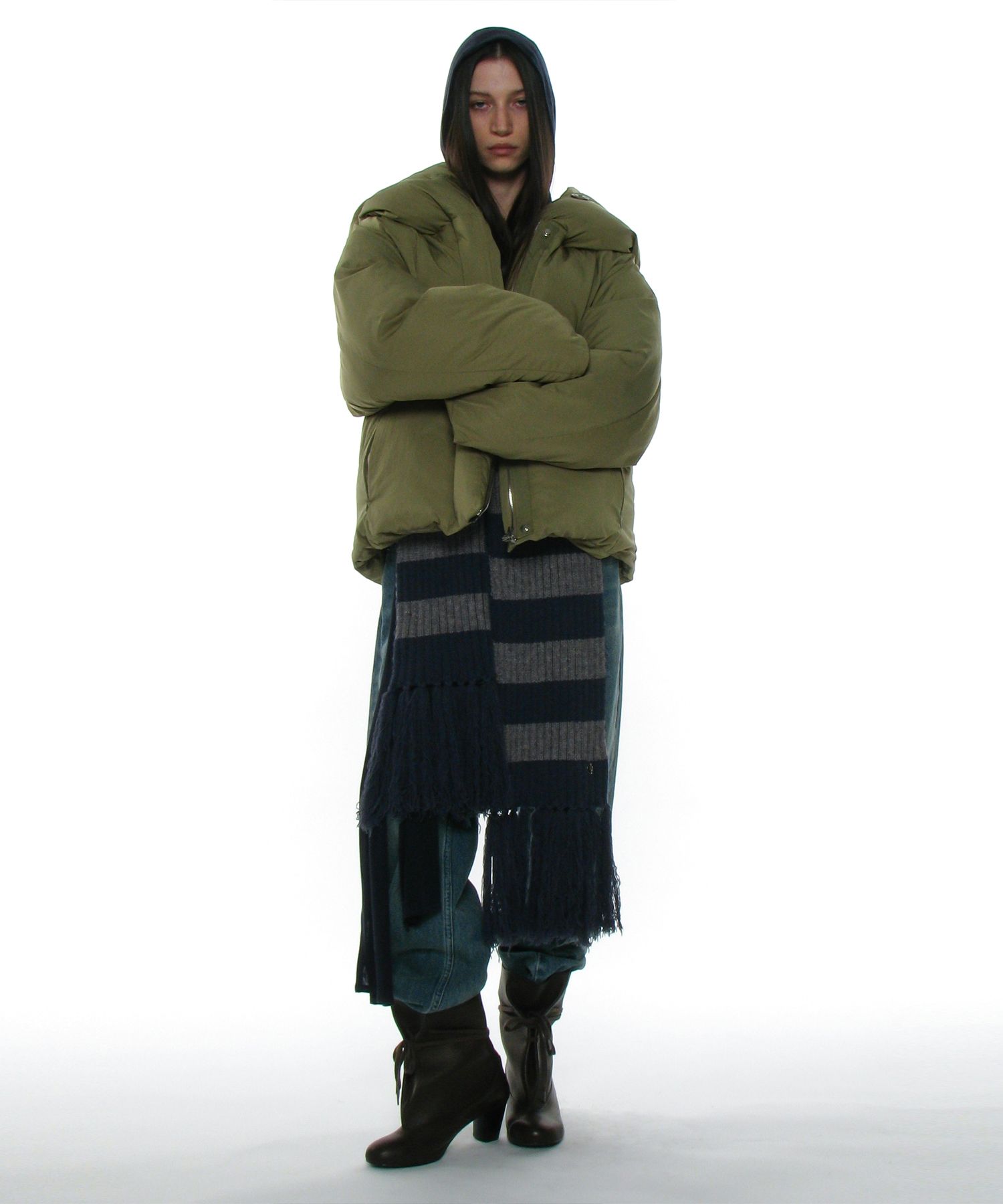 【PARTIMENTO】★ 3M THINSULATE WIDE SHAWL COLLAR PARKA ★ MUSINSA | PARTIMENTO WOMEN 3M Thinsulate Wide Shawl Collar