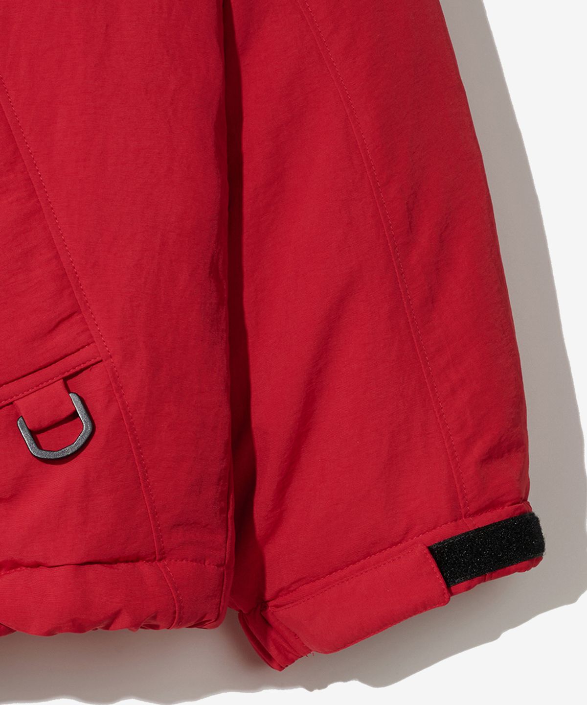 논타입(NONTYPE) HALF PANELED MOUNTAIN DOWN PARKA (RED)