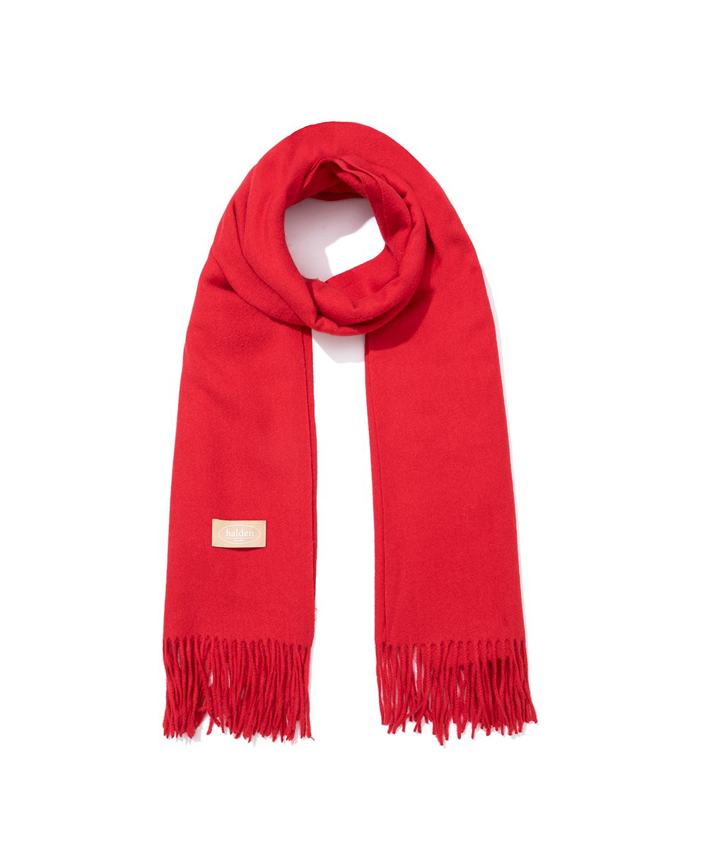 MUSINSA | HALDEN premium mild muffler (M029_vivid red)