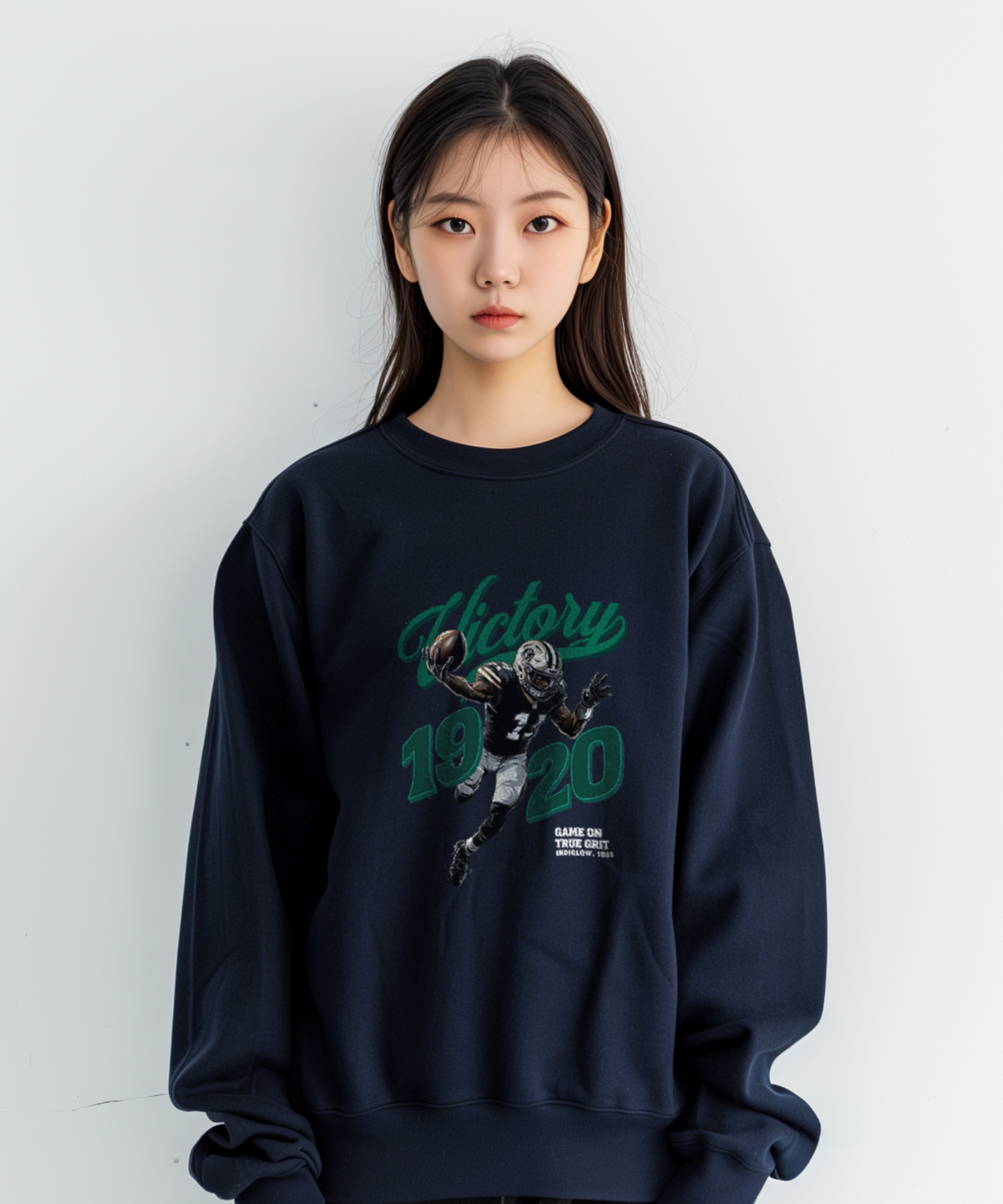 인디글로우(INDIGLOW) 스포츠 NFL 남성 그래픽 맨투맨
