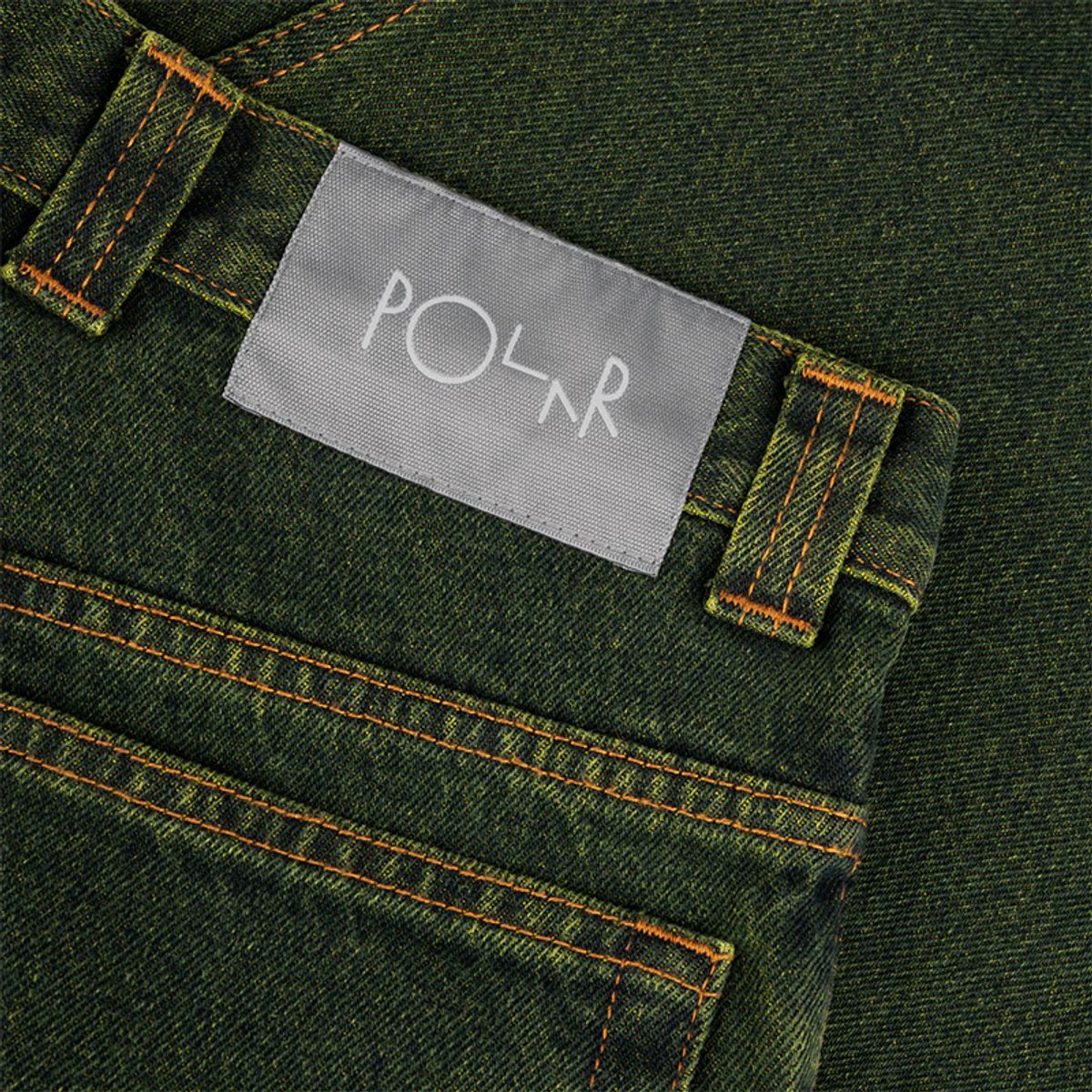 폴라(POLAR) 93 Pants - Chartreuse/Blue