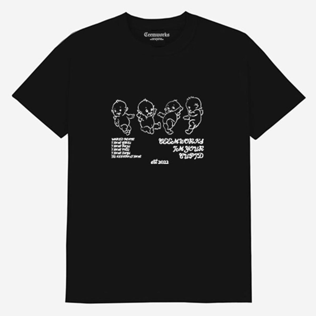 심웍스(CEEMWORKS) 큐피드 티셔츠