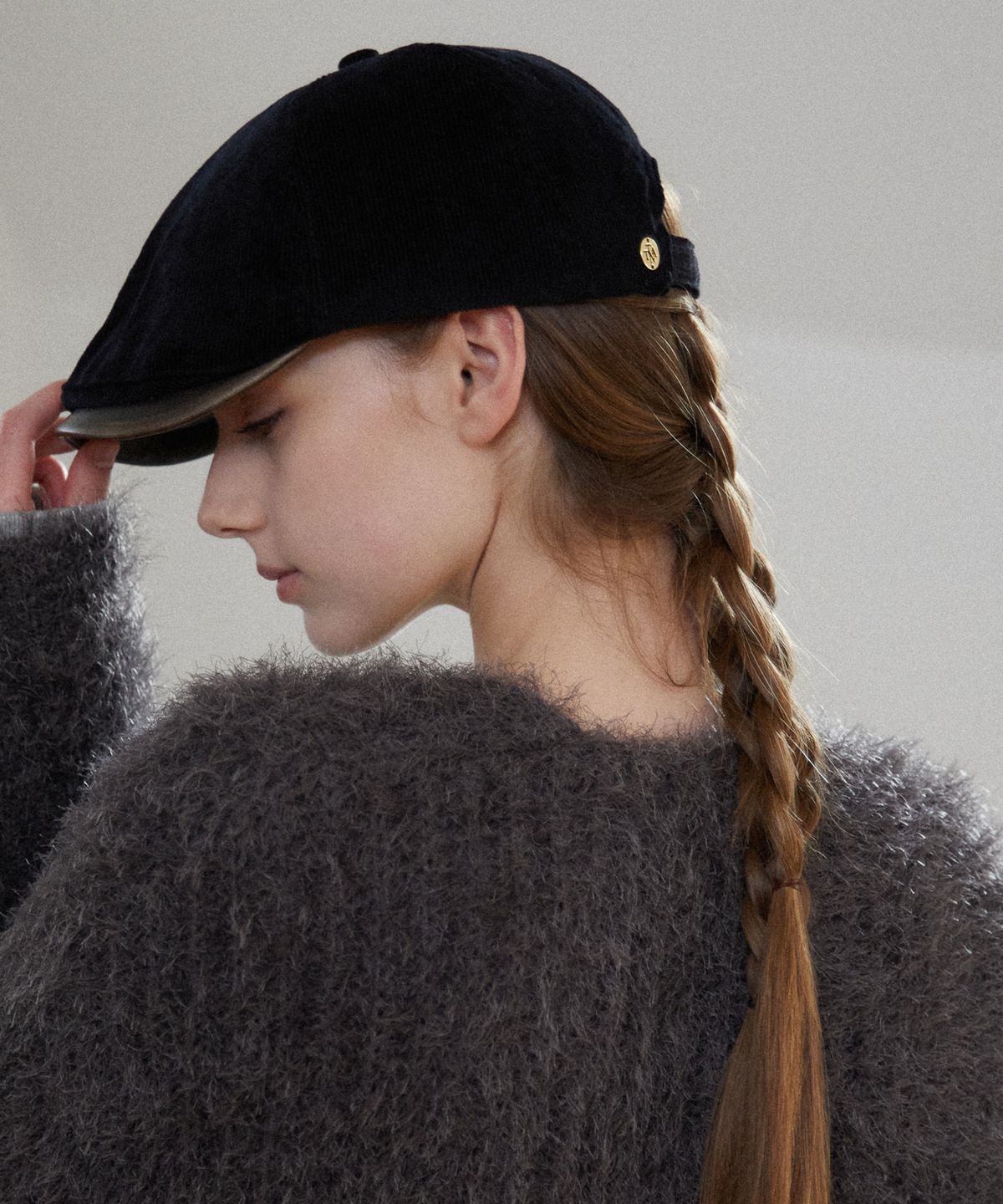 타티아나(TATIANA) 빈티지 코듀로이 헌팅 캡 HT8160 3컬러