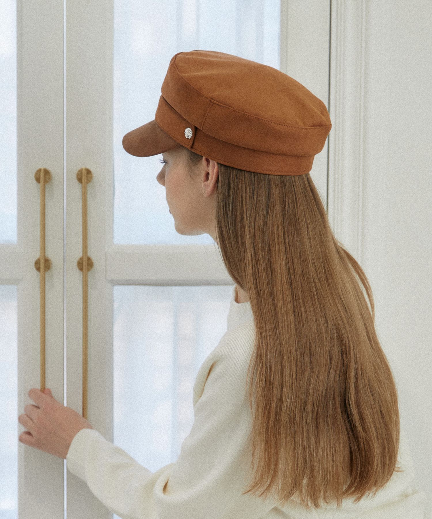 ■TATIANA■ Millie Suede Sailor Cap HT8167 5006609247 MUSINSA | TATIANA Classic Button Suede Sailor Cap HT8150 2