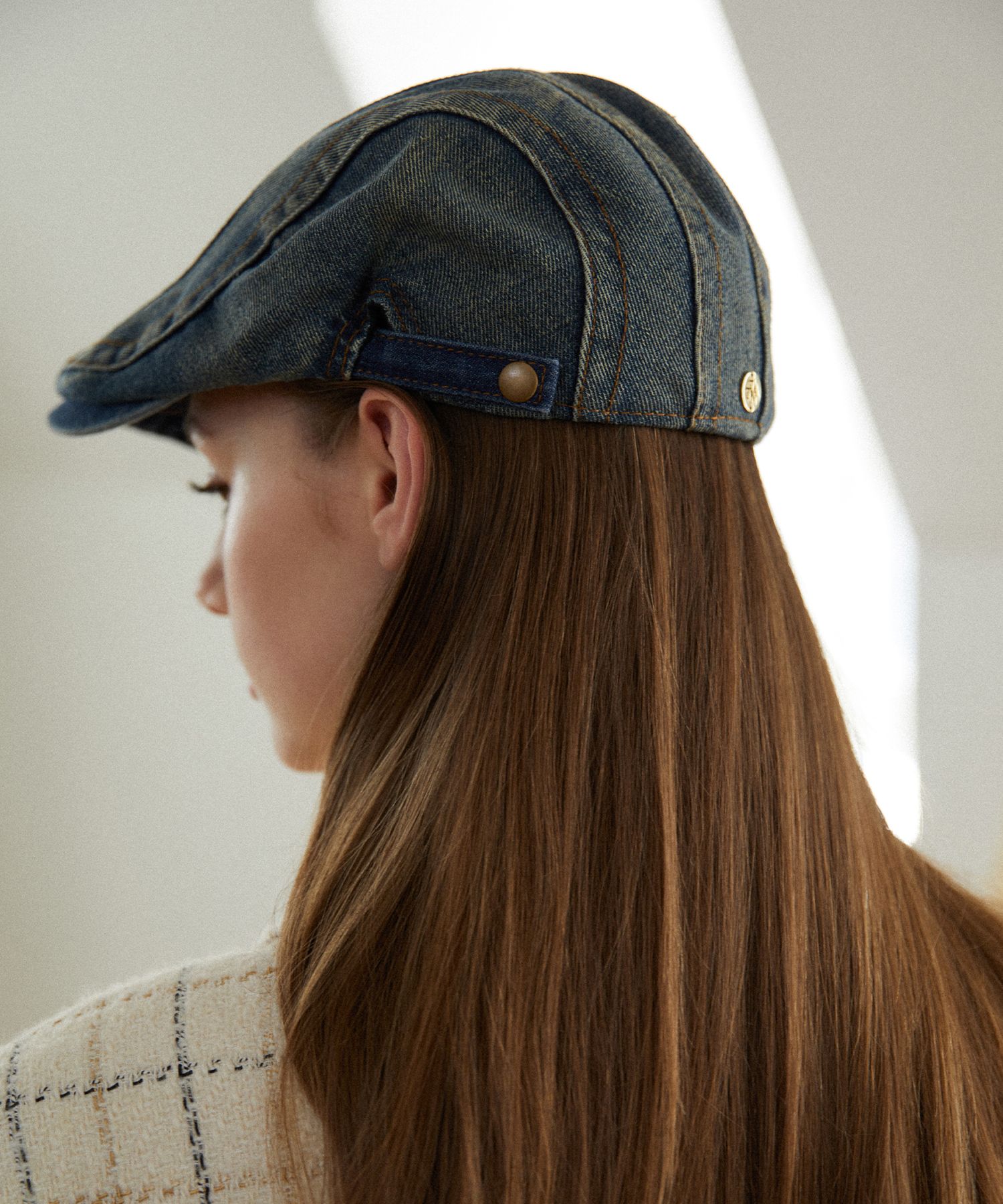 ベレー帽 TATIANA Mark Denim Hunting Cap HT8159 2 colors MUSINSA | TATIANA Mark Denim Hunting Cap HT8159 2 Colors