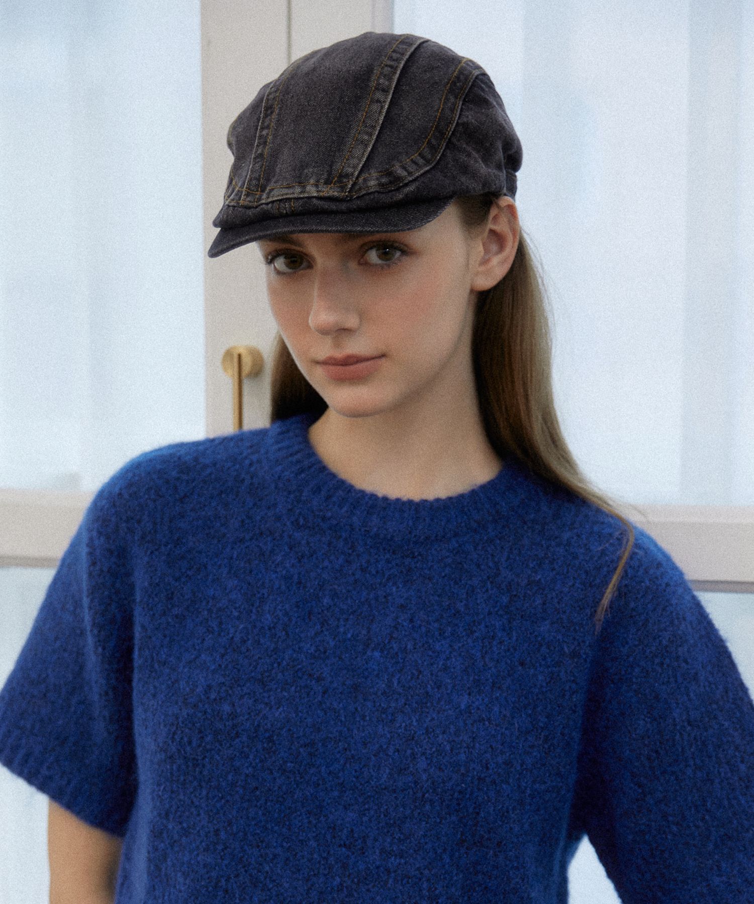 ベレー帽 TATIANA Mark Denim Hunting Cap HT8159 2 colors MUSINSA | TATIANA Mark Denim Hunting Cap HT8159 2 Colors