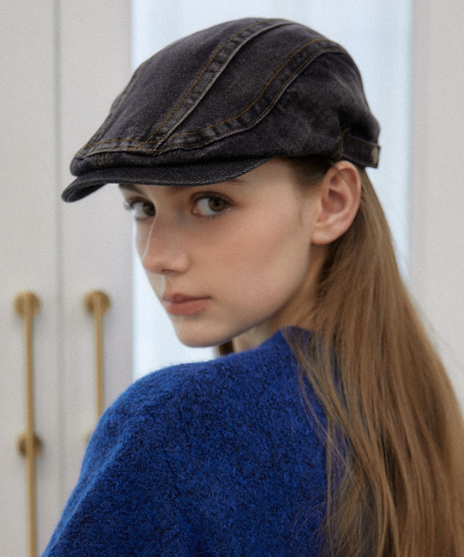 ベレー帽 TATIANA Mark Denim Hunting Cap HT8159 2 colors 5006509551 MUSINSA | TATIANA Mark Denim Hunting Cap HT8159 2 Colors