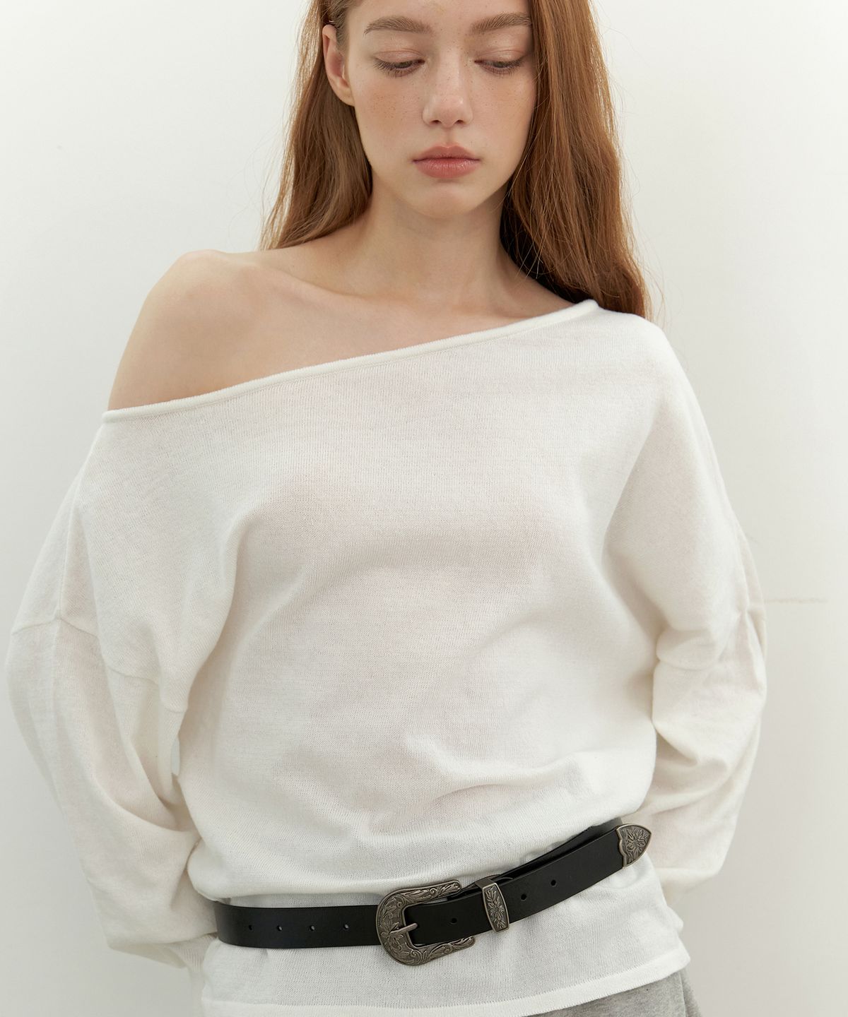 타티아나(TATIANA) BT8051 오네이트 웨스턴 버클 소가죽 벨트 28mm 3사이즈