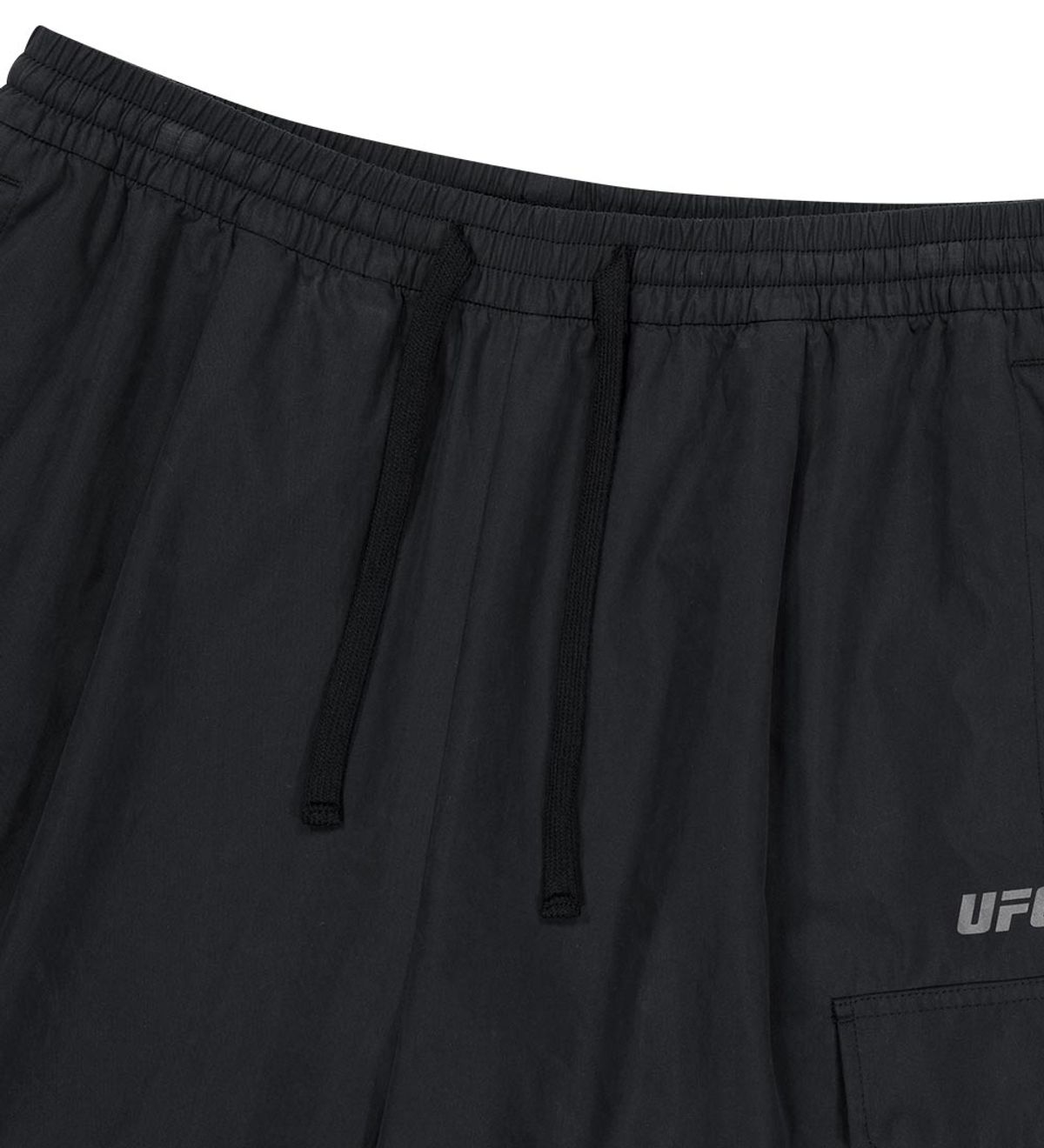 유에프씨 스포츠(UFC SPORT) UFC 벤처 루즈핏 파라슈트 팬츠 블랙 U2LPW1311(W)BK