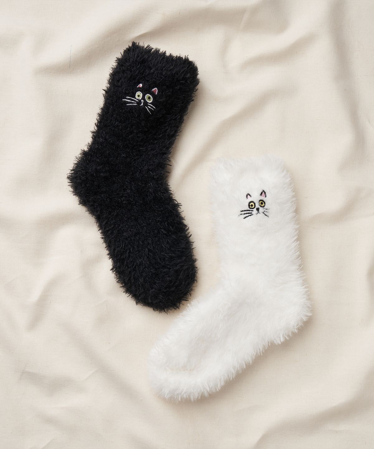 스튜디오 싹스탑(STUDIO SOCKSTOP) 타비 캣 탁텔 코지 수면 양말