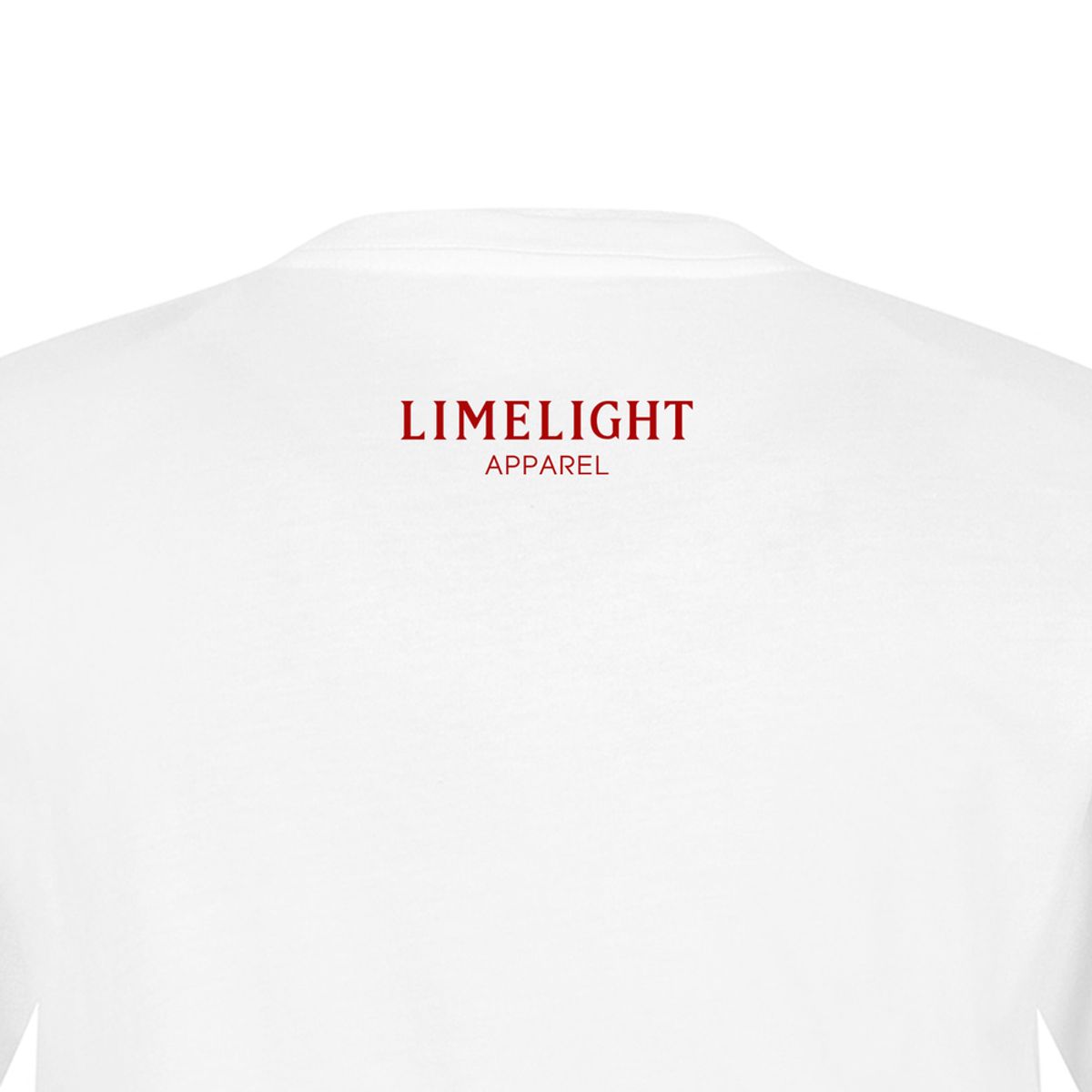 라임라잇 어패럴(LIMELIGHT APPAREL) 라임라잇 티셔츠 (화이트/레드)