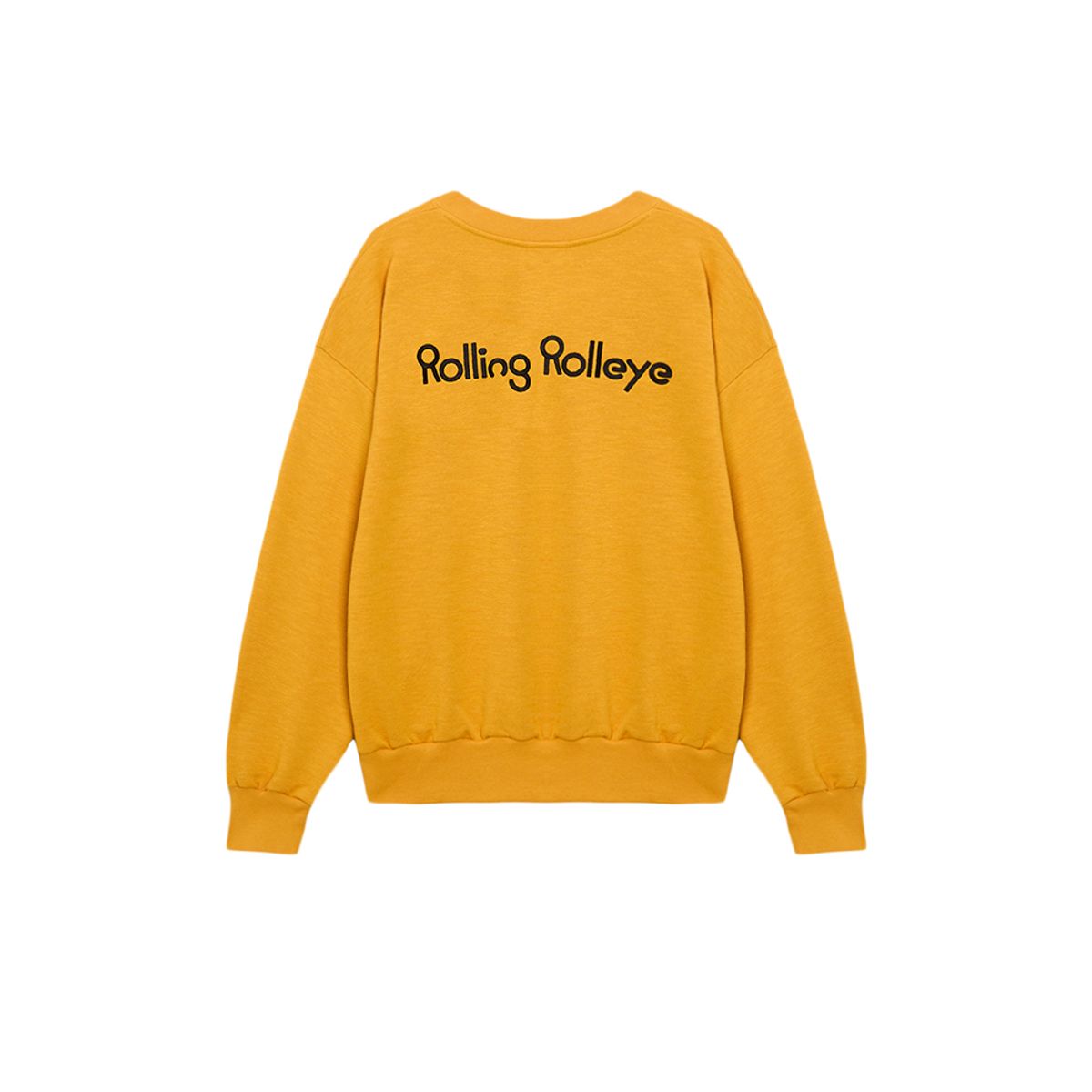 롤링롤라이(ROLLINGROLLEYE) 롤롤 캔디팝 맨투맨 머스타드 Roll Roll Candypop Sweatshirt Mustard