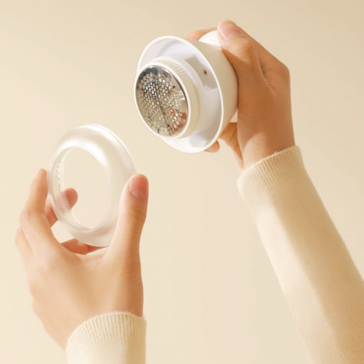 소싱(SOTHING) 푸딩2 LED 충전식 니트 보풀제거기