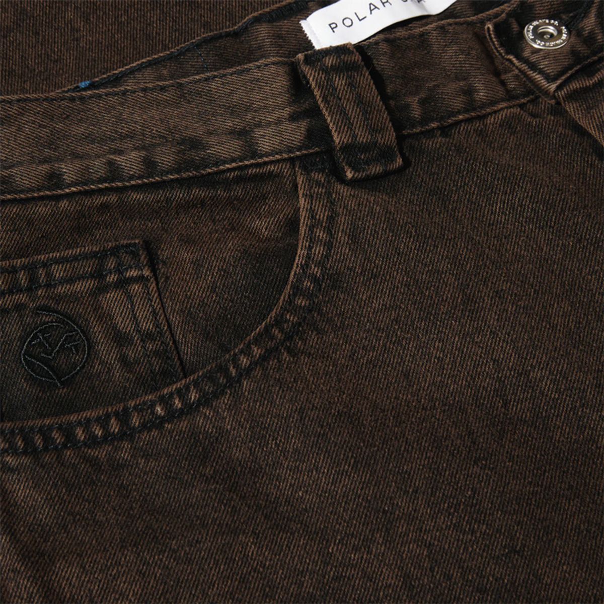 폴라(POLAR) Big Boy Pants [Brown Black]