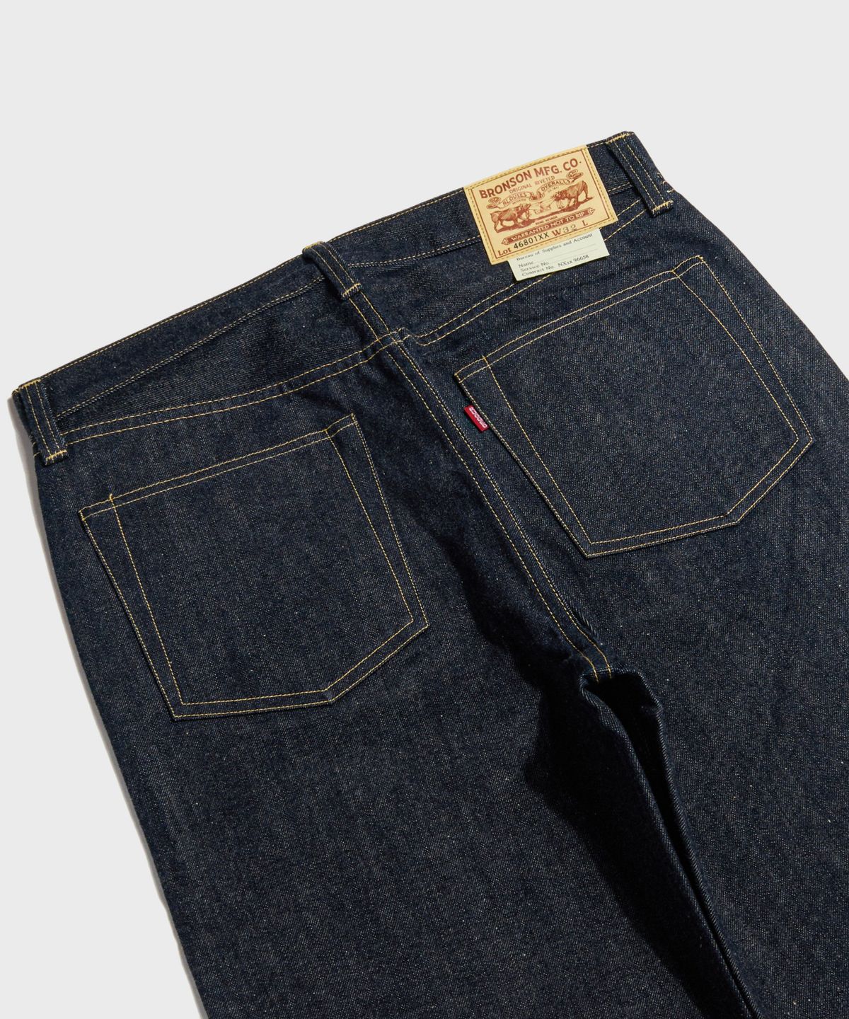 브론슨(BRONSON) 46801XX 1946 NEX Model Selvedge Denim Jeans