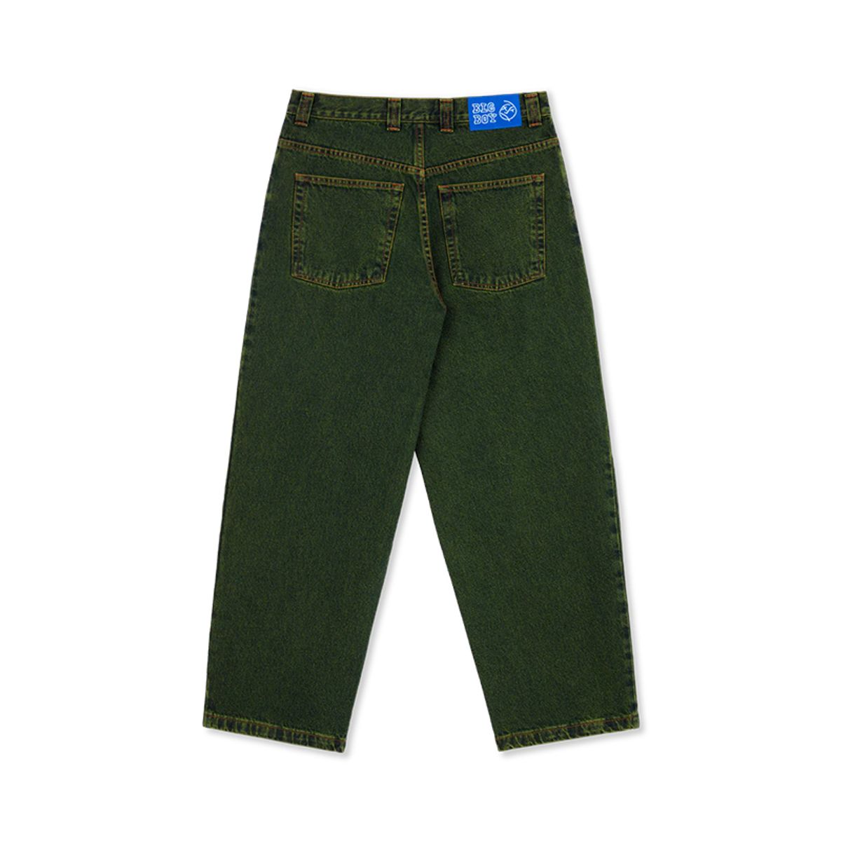 폴라(POLAR) Big Boy Pants [Chartreuse/Blue]