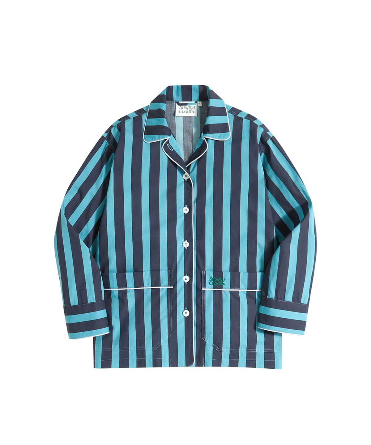 스내피커들(SNAPPY CUDDLE) Truly to Turquoise Pajama Set