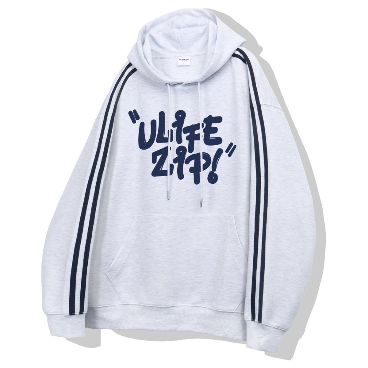 유라이프지(ULIFEZIP) 마크유 오버핏 트랙 후드티셔츠 4 Color [ULZI_3003]
