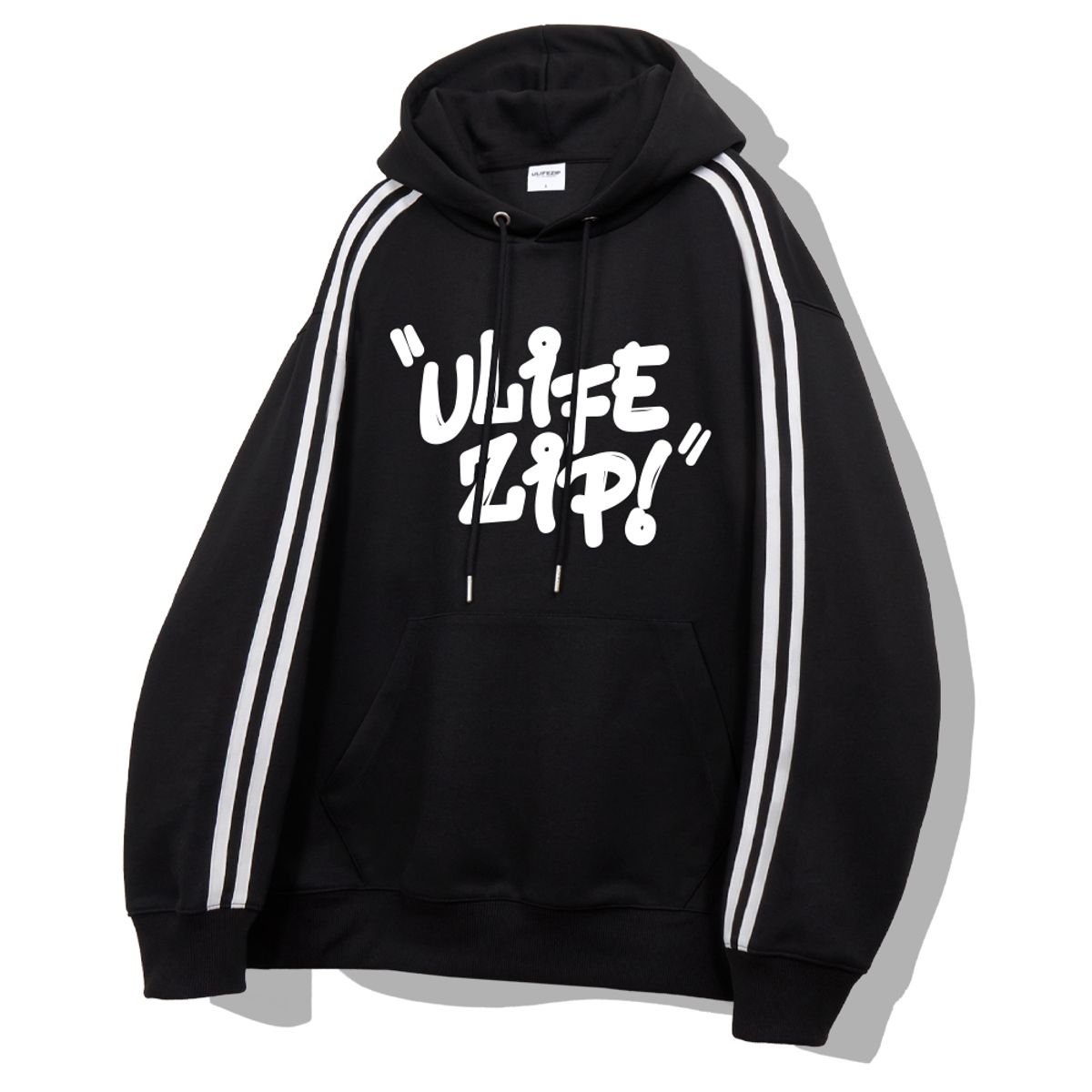 유라이프지(ULIFEZIP) 마크유 오버핏 트랙 후드티셔츠 4 Color [ULZI_3003]