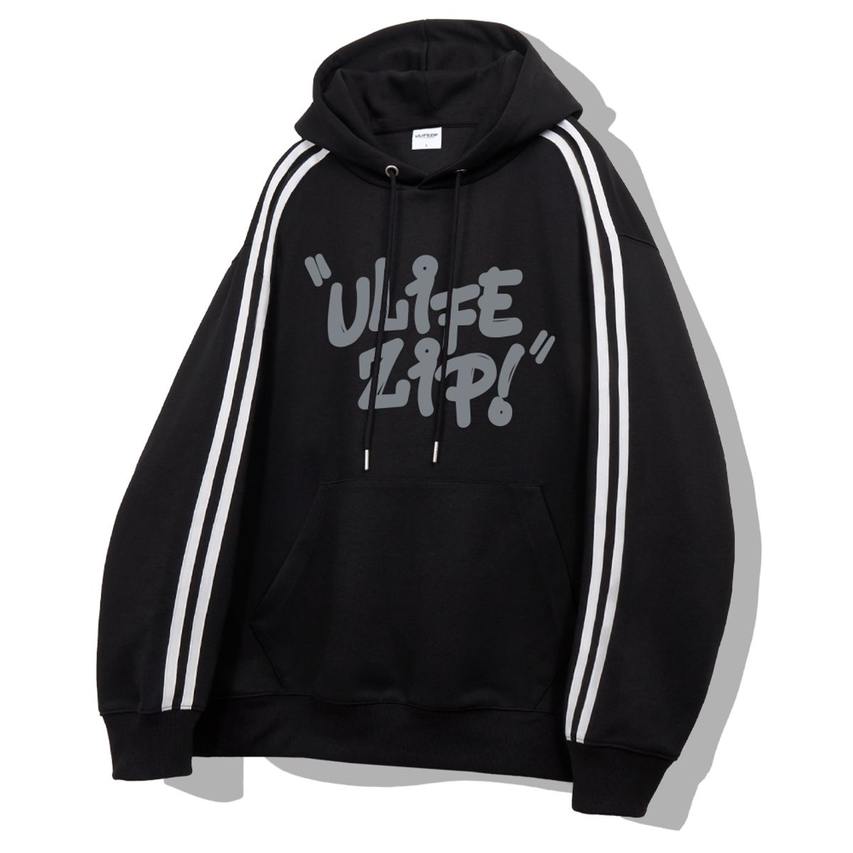 유라이프지(ULIFEZIP) 마크유 오버핏 트랙 후드티셔츠 4 Color [ULZI_3003]