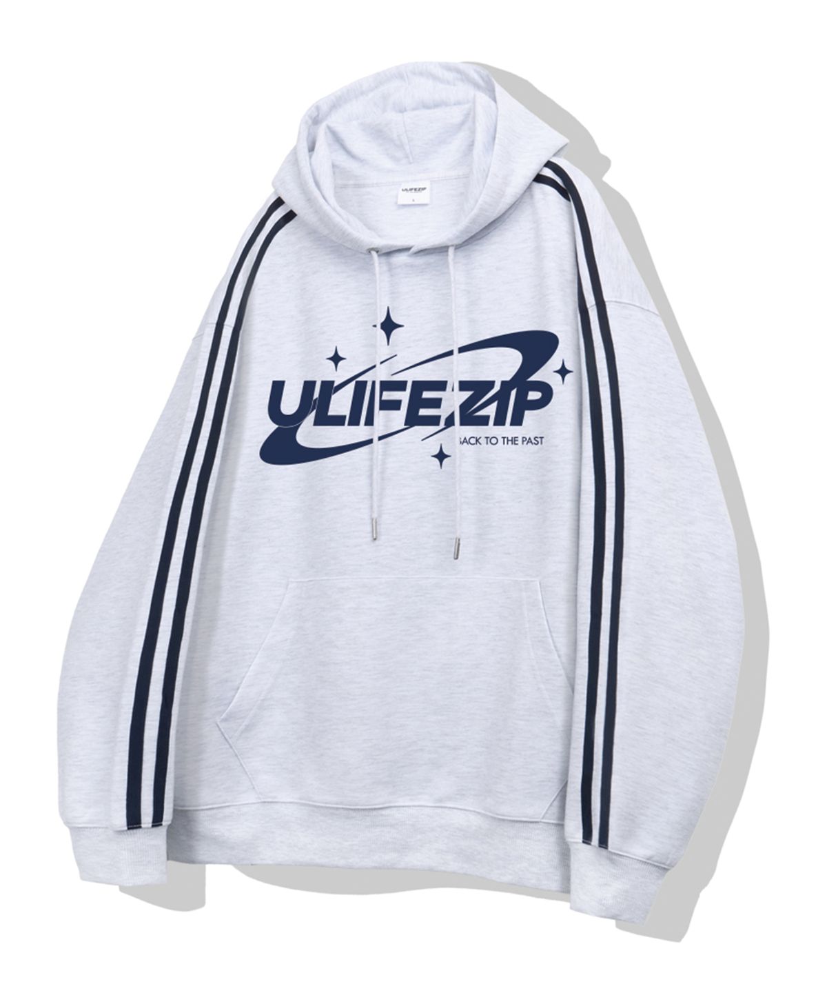 유라이프지(ULIFEZIP) 백투더패스트 오버핏 트랙 후드티셔츠 5 Color [ULZI_3004]