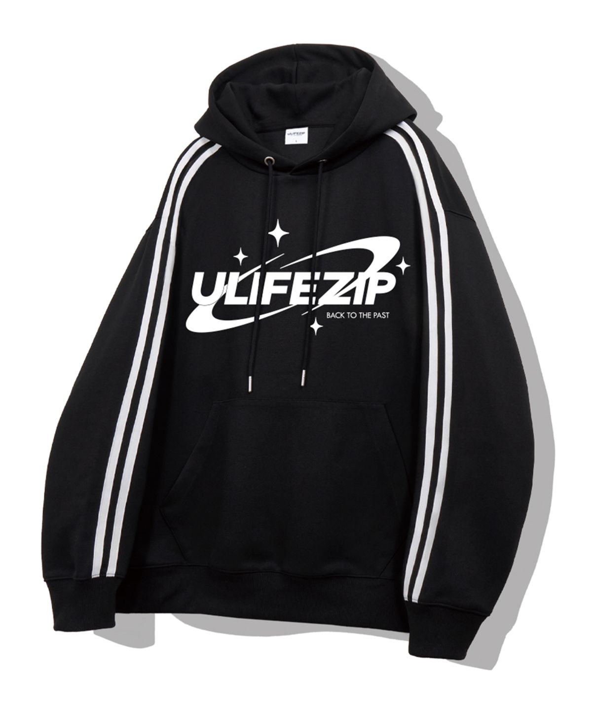 유라이프지(ULIFEZIP) 백투더패스트 오버핏 트랙 후드티셔츠 5 Color [ULZI_3004]