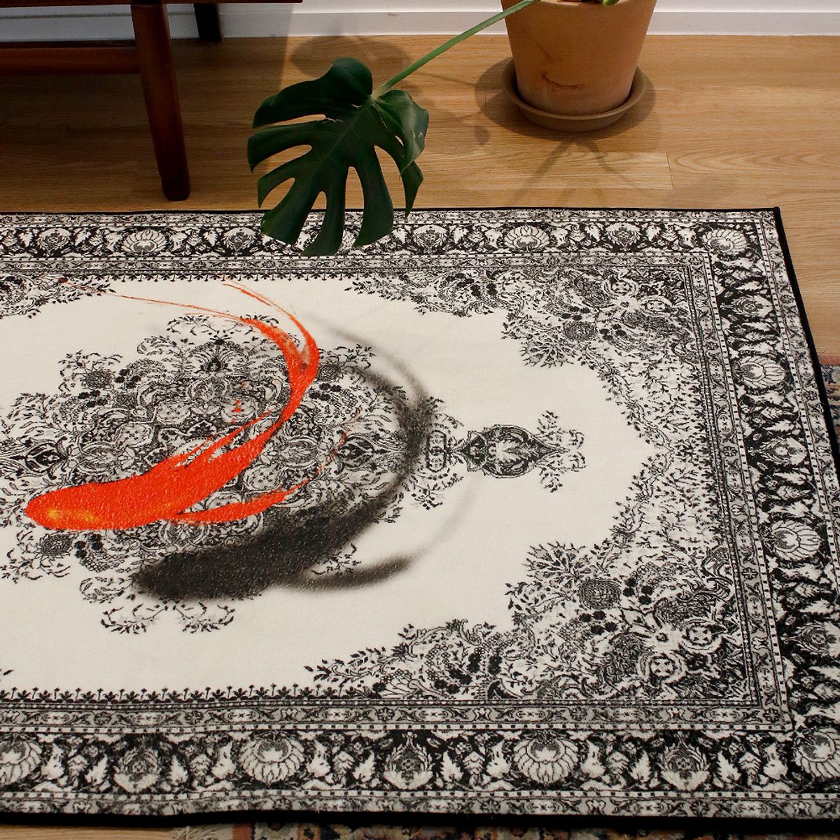 리에르 스튜디오(LEERE STUDIO) 150x100(cm) 페르시안 카펫 무드 모던포인트 러그 발매트 2종